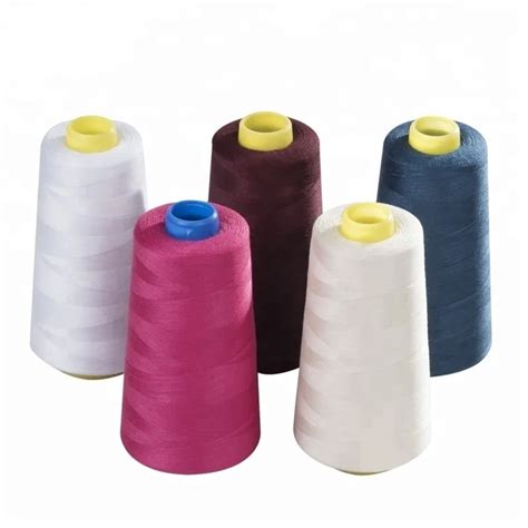 Sewing Thread 100% Polyester 3000 Yards/spool Of Yarn,4pcs(12000yards)/pack,40/2 All-purpose ...