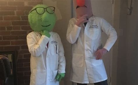 Beaker & Dr. Bunsen Honeydew Costume | Couple costume ideas