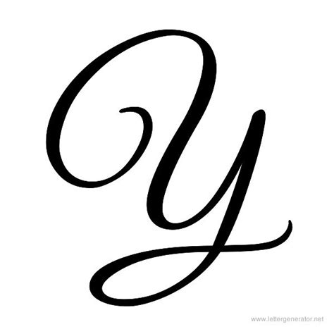 7 Best Images of Printable Cursive Letter Y - Fancy Cursive Letter ...