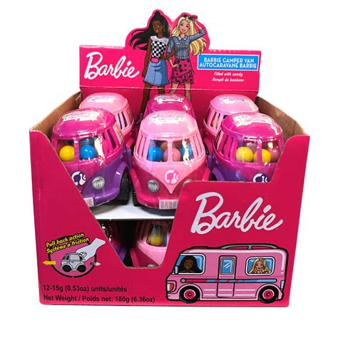 Exclusive Brands Barbie Camper Van 12 - Pacific Candy Wholesale