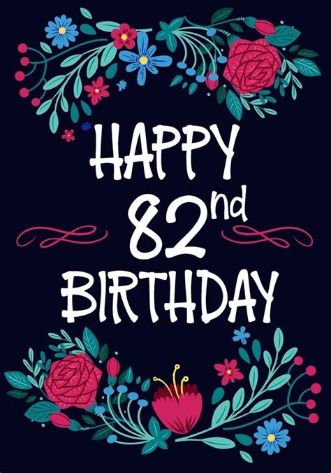 Pin by Jesstini Rays on Greetings | Happy 82 birthday, Birthday greetings, 82nd birthday