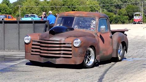 1949 Chevy Rat Rod Truck Packs Twin-Turbo 8.8-Liter V8, Sounds ...