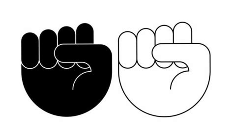 Fist Silhouette Vector Art, Icons, and Graphics for Free Download