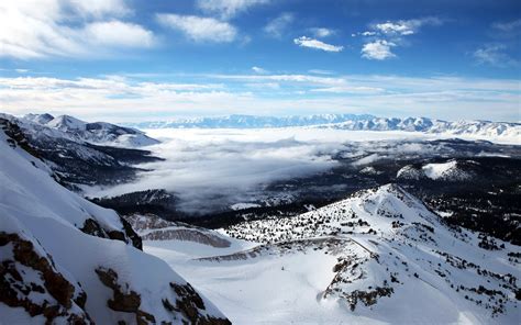 nature, Snow, Landscape, Clouds, Cold, Tundra, Mountain Wallpapers HD / Desktop and Mobile ...