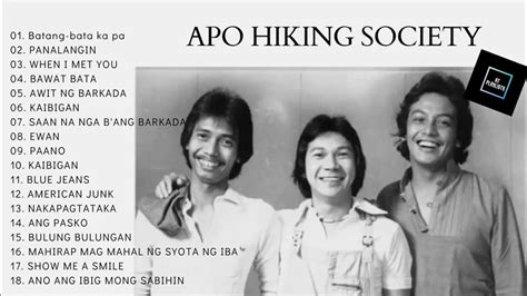 APO Hiking Society - Greatest Hits Album Playlist - YouTube