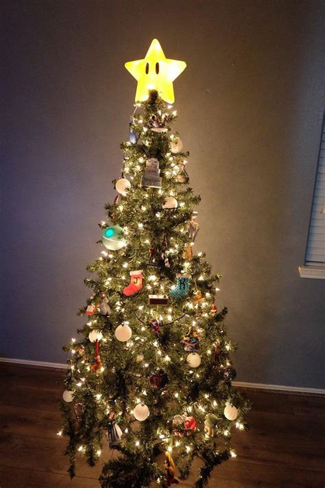 The Super Mario Star Tree Topper Might Just Be The Coolest Yet