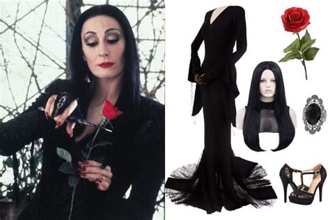 Everything You Need for Your Morticia Addams Costume - Let's Eat Cake