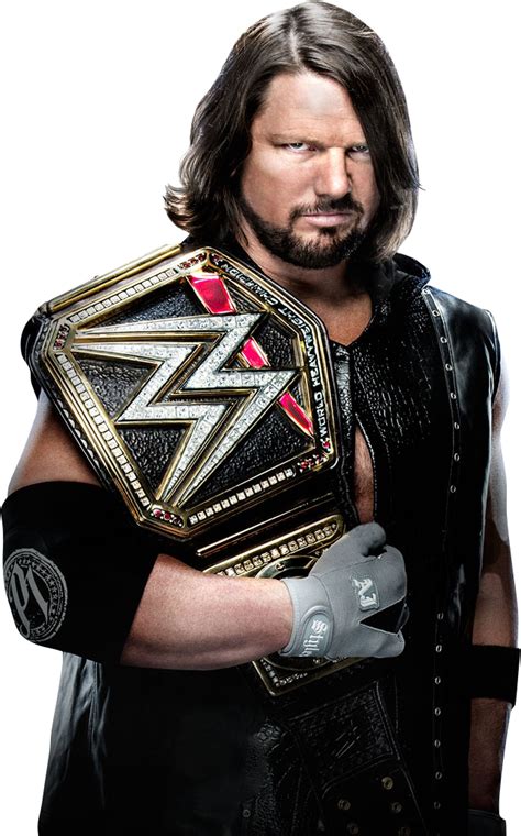 AJ Styles WWE Champion TLC 2016 PNG by AmbriegnsAsylum16 on DeviantArt