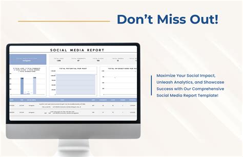 Social Media Report Template in Excel, Google Sheets - Download ...