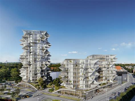 Projektsalg - A PLACE TO (BIG) Esbjerg Towers - 3D-Vizual