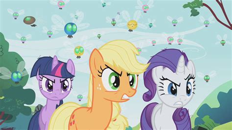 Image - Rarity, Applejack and Twilight angry look S01E10.png - My ...