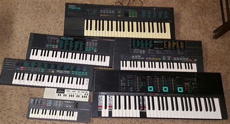 7 VINTAGE KEYBOARDS YAMAHA PSS-480 PSR-90 PSS-270 PSS-170 PSR-6 +more local pick - Electronic ...