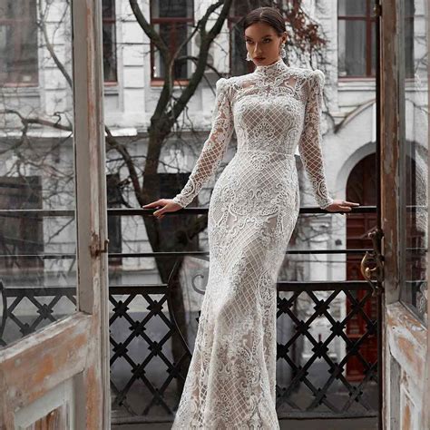 The Best Long Sleeve Wedding Dresses For a Show-Stopping Look