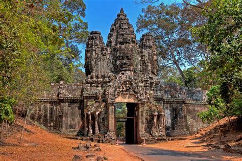 Angkor Thom Victory Gate, Cambodia