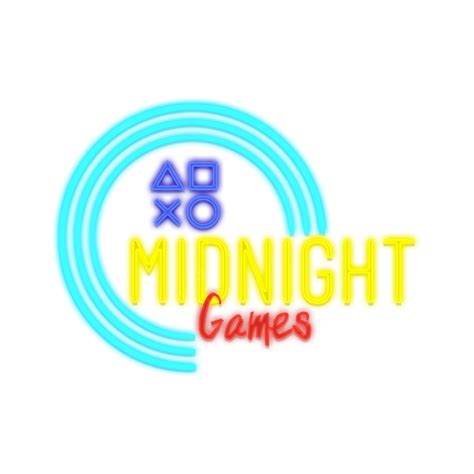 Midnight White Transparent, Midnight Game Logo With Neon Effect, Text Art, Font Art, Game PNG ...