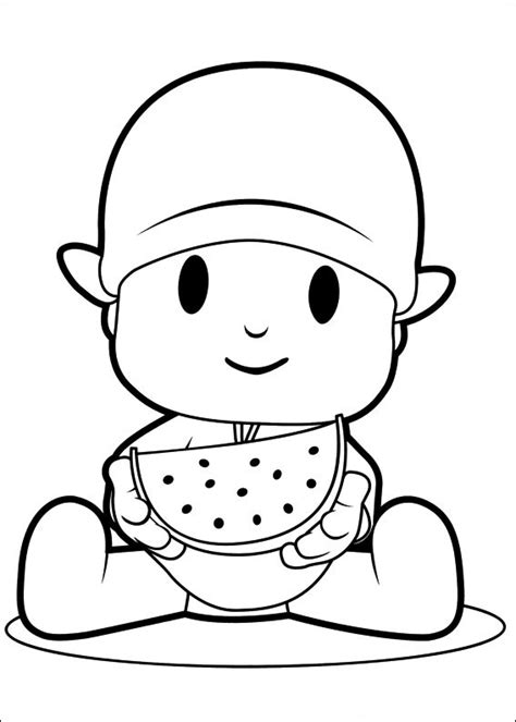 Printable Nina Pocoyo Coloring Pages : Pocoyo Coloring Pages ...