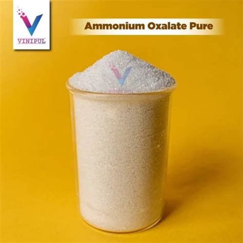 Ammonium Oxalate Pure Application: Industrial at Best Price in Mumbai | Vinipul Chemicals ...