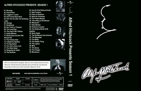 Alfred Hitchcock Presents Season 1 - TV DVD Scanned Covers - Alfred Hitchcock Presents Season 1 ...