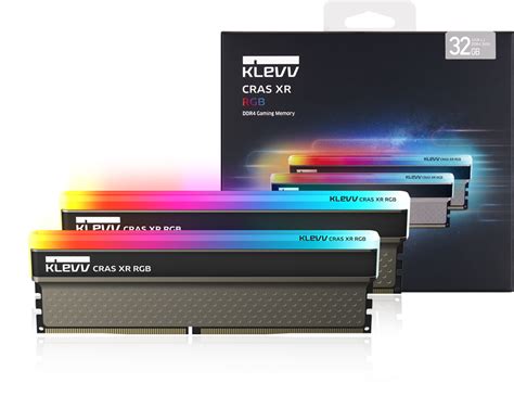 KLEVV DDR4 CRAS XR RGB PC32000 4000MHz 16GB (2X8GB) RGB LED – ToniX ...