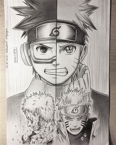 Naruto Uzumaki Drawing at GetDrawings | Free download