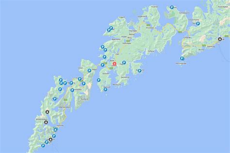 Best places to see in Lofoten - Map of the Lofoten Islands — Tomas ...