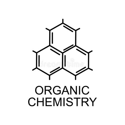 Organic Chemistry Line Icon. Element of Medicine Icon with Name for Mobile Concept and Web Apps ...