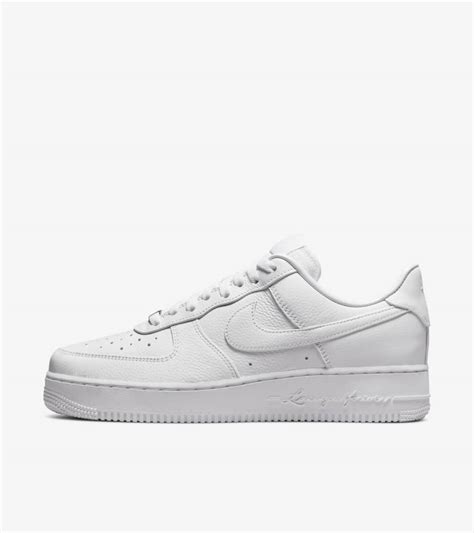 NOCTA Air Force 1 'White' (CZ8065-100) release date. Nike SNKRS