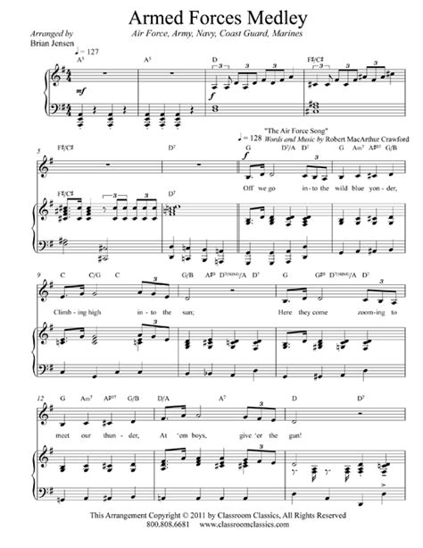 !!TOP!! Military Medley Sheet Music Free