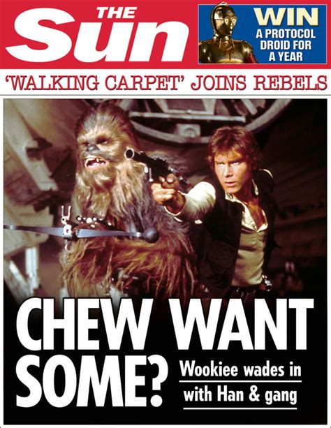 Star Wars Puns Turn Saga into Hilarious Tabloid Headlines