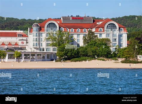 Sheraton Sopot Hotel, Conference Center & Spa and beach at Baltic Sea ...