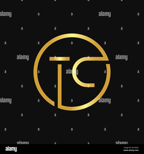 Initial Circle TC letter Logo Design vector Template. Abstract Letter TC logo Design Stock ...