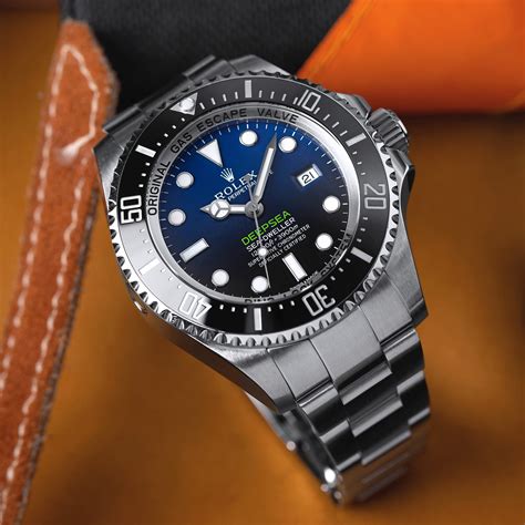 A Submersible On The Wrist: Rolex Sea-Dweller Deepsea D-Blue James ...