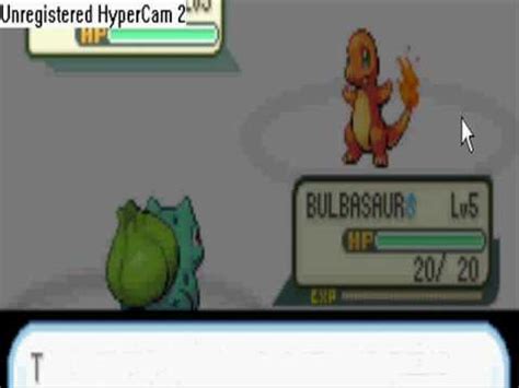 pokemon firered walkthrough pt1 - YouTube