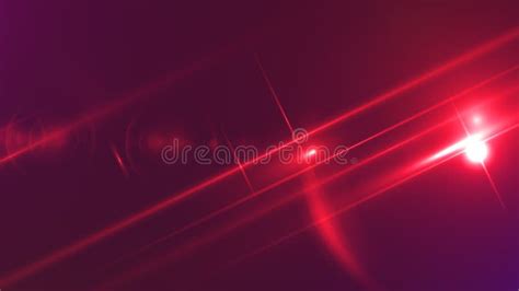 Red Light Rays on Black Background Stock Illustration - Illustration of ...