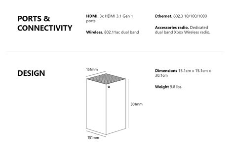 New Xbox Series X & S Specs Revealed: Wi-FI, Weight, and What's ...