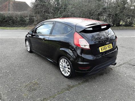 Used 2017 Ford Fiesta ST-Line Black Edition on Finance in Aberdeen £276 per month no deposit