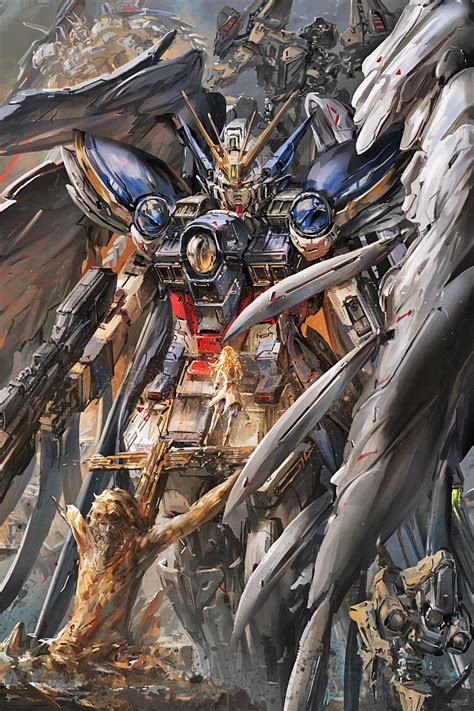 Gundam Art Wallpapers - Top Free Gundam Art Backgrounds - WallpaperAccess