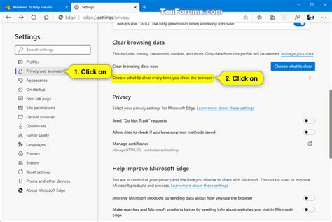 How To Clear Browsing Data In Microsoft Edge Chromium Tutorials | Images and Photos finder