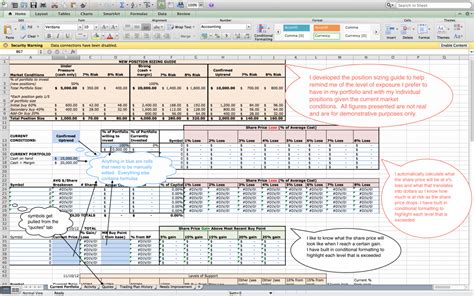 Stock Market Excel Spreadsheet Free Download intended for How To Create ...