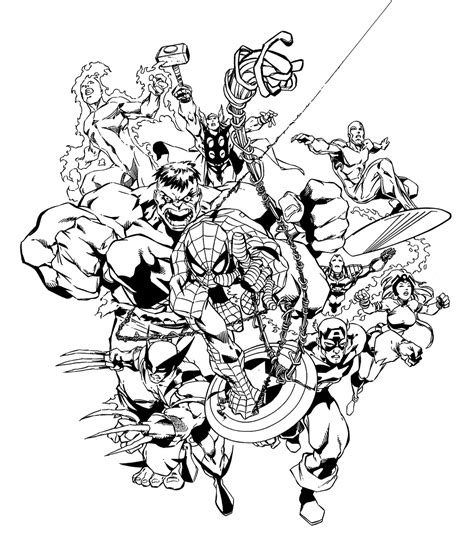 DC Comics Super Heroes #80121 (Superheroes) – Free Printable Coloring Pages