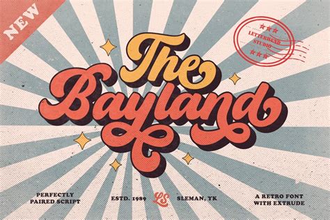 The Bayland Font by letterhend · Creative Fabrica