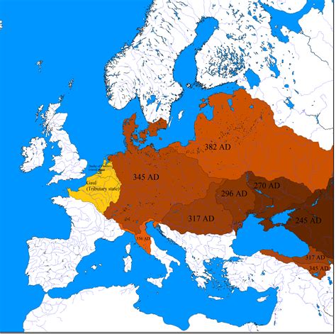 Alternativ Western Hunnic Empire : r/imaginarymaps