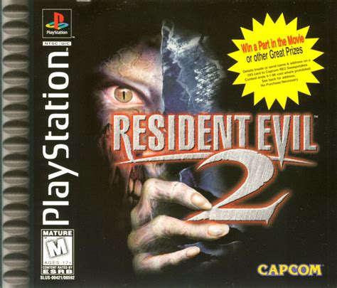 Resident Evil 2 (1998) PlayStation box cover art - MobyGames