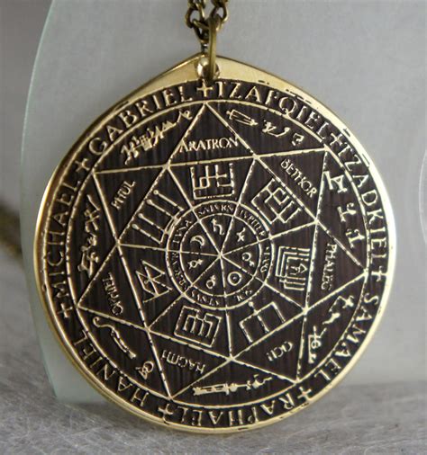 Sigil of Seven Archangels Solomon kabbalah amulet by TimforShade on DeviantArt