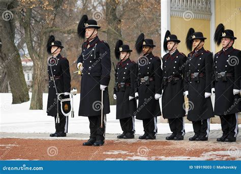 Changing of Guards at the Royal Palace in Oslo Editorial Stock Photo - Image of european, guard ...