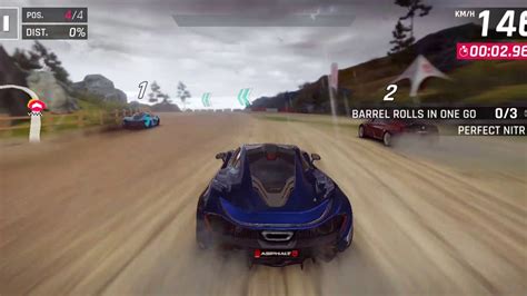 Asphalt 9: Legends | 3 barrel roll in one jump - YouTube