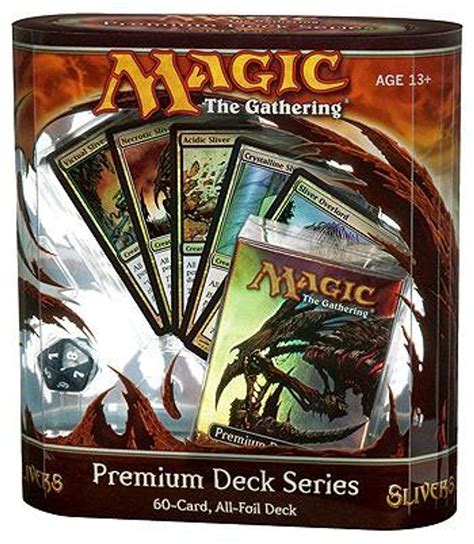 Magic The Gathering Trading Card Game Premium Deck Series Slivers Slivers Premium Deck Wizards ...