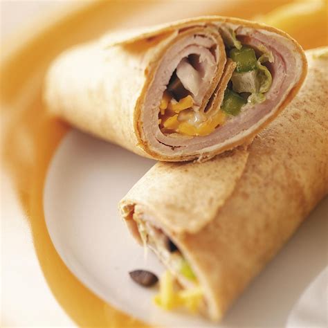 Speedy Lunch Wraps Recipe | Taste of Home