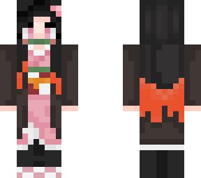 Nezuko Kamado - Demon Slayer | Minecraft Skin