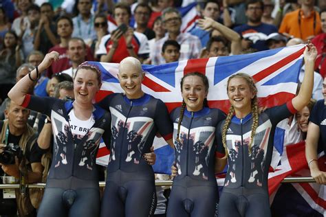 Laura Trott wins third Olympics gold medal as Great Britain set new ...